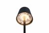 Lampka stołowa nocna LED czarna owalna minimalistyczna klasyczna uniwersalna metalowa ściemnialna DIAZ IP44 R55961132 Rl